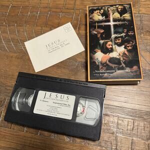 Vintage JESUS Movie VHS Tape Spanish Pelicula Edición Deportiva 1979